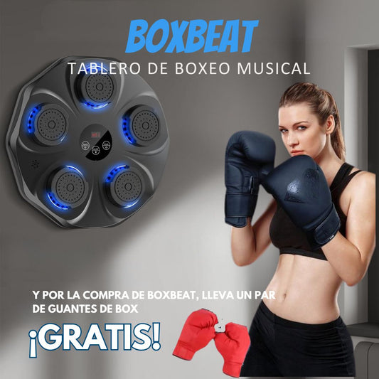 BoxBeat | Tablero de boxeo musical - GRATIS guantes de box