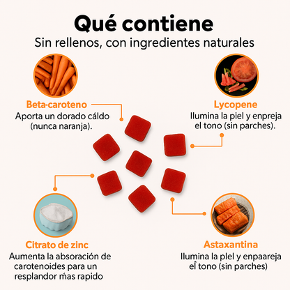 AuraTan™ - Gomitas bronceadoras