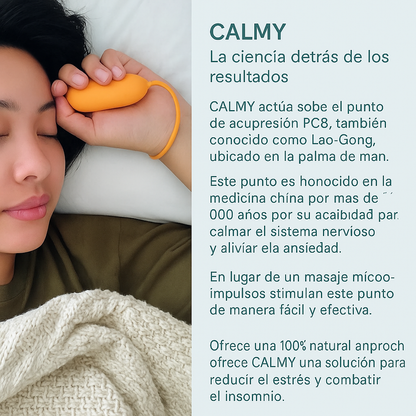 CALMY®- La solución natural para la ansiedad y los problemas de sueño.