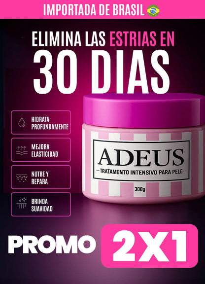 ADEUS® – Crema Corporal Reafirmante y Anti-Estrías